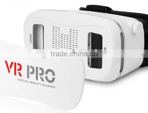 2016 Wholesale VR PRO Virtual Reality T-Shaped Straps, Comfortable Padding, Adjustable Lens With Remote photo-2
