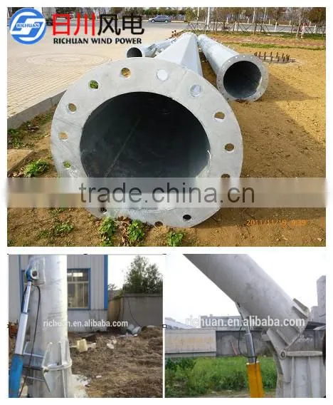 Richuan 10kw Vertical Axis Wind Turbine Generator Prices photo-2