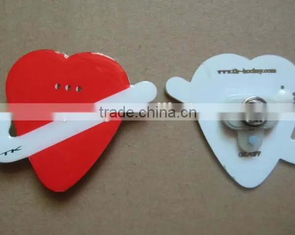 Multi Color Light Badge, Customized LED Light Glow Badge, Decorative Bright Light Pin photo-2
