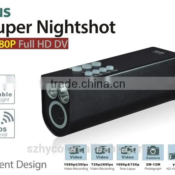 1080P full HD DV super nightshot with flashlight DV