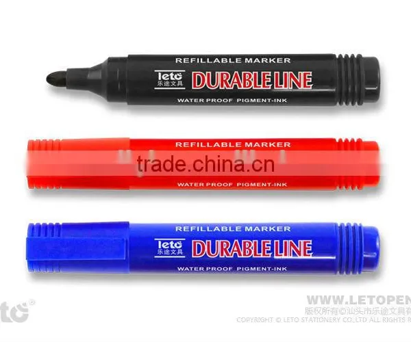 Refillable Permanent Marker Permanent Pen Permanent Marker Pen PM-138