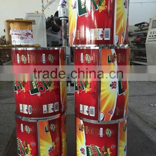 Eco-friendly Plastic Laminated Potato Chips Packaging Material/Snack Food Sachet Packaging Potato Chips Packaging Bag photo-5