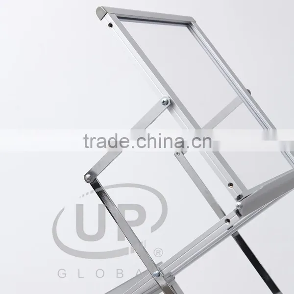 Manufacturer Lightweight and Portable Clear Acrylic Racks Foladble Brochure Holder photo-3