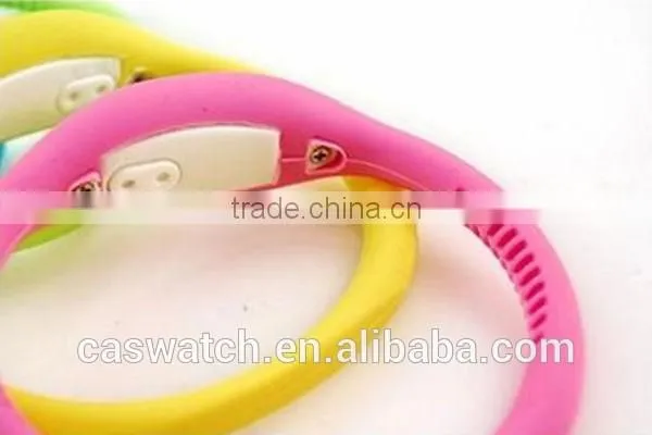 Promotional Cheap Ion Silicone Jelly Digital Watch Wholesale photo-4