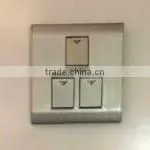 Middle East S0903 3gang 1way Wall Switch