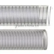 PVC Superior Quality Food Grade Spiral Durable Light Small Bending Radius Minus Pressure Conveying Hose photo-3