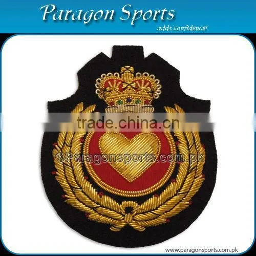 Bullion Badges Handmade Embroidered Blazer Badge