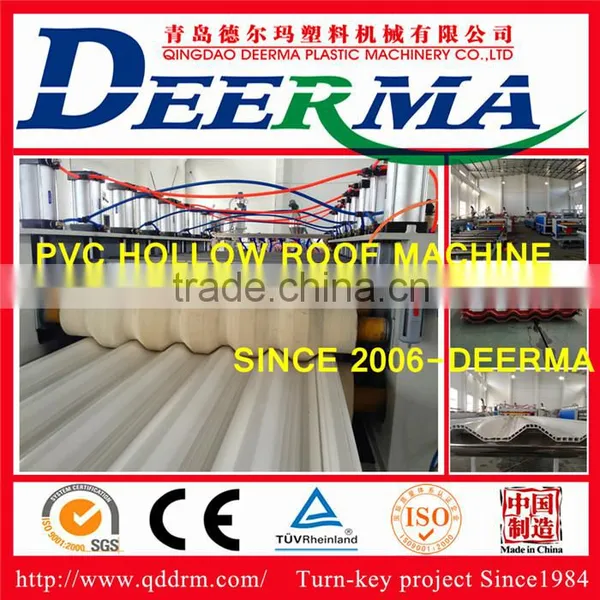 Plastic PVC Roof Sheet Extrusion Machinery photo-2