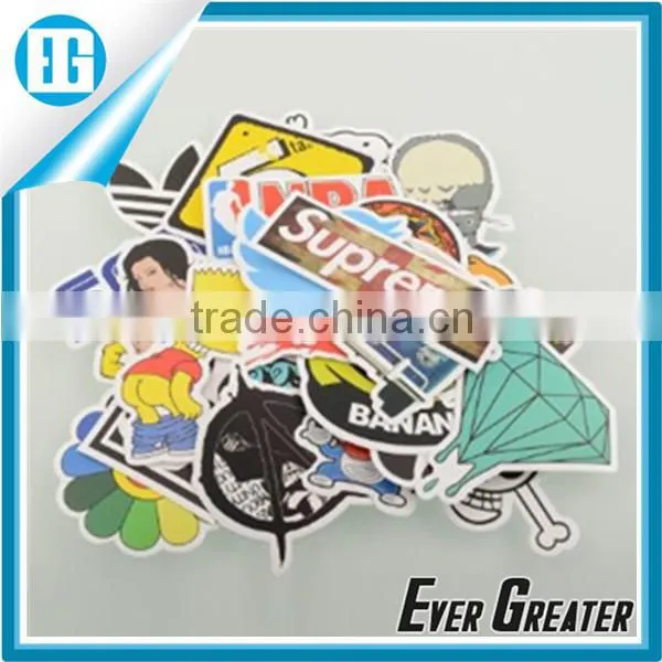 Custom Self Adhesive Cartoon Vinyl Stickers Warning Sticker Waterproof Promitional Gift photo-3