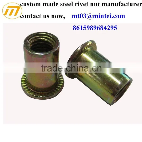 Custom CNC Turning Precision Steel Doom Head Rivet photo-4