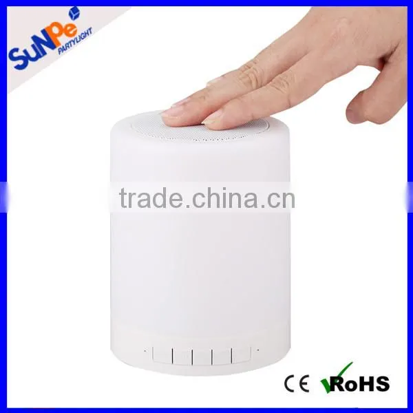 3 Swifts 7 Colors Lamp Portable Mini Bluetooth Speakers With LED Lgiht photo-6