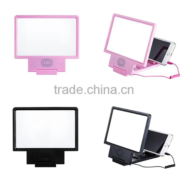Portable Foldable Mobile Phone 3d Screen Magnifier hd With Speaker photo-5
