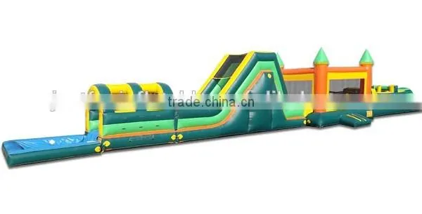 78ft Long Children Inflatable Slide Obstacle Game Slide Combo for Sale photo-5