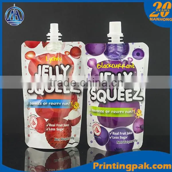 Stand up Jelly Packaging Spout Bag photo-2