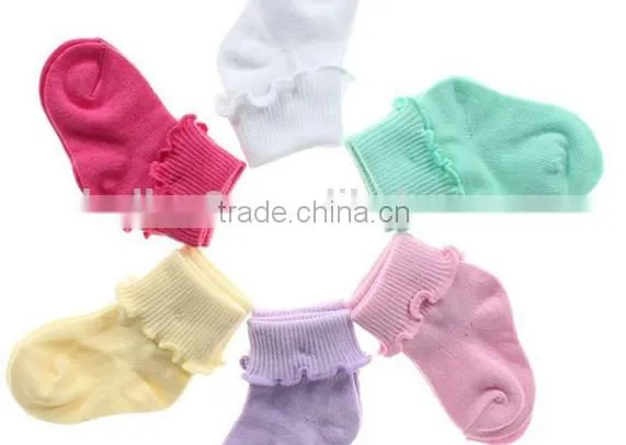 Hot Sales 3pairs Packing New-baby Soft Socks photo-2