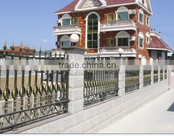 2014 Top-selling Garden Security Wrought Iron Fence photo-4