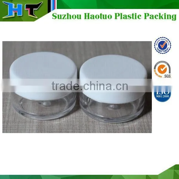 Plastic Cap Material and Acrylic Body Material Empty Cosmetic Jars 5ml Quality Choice Most Popular