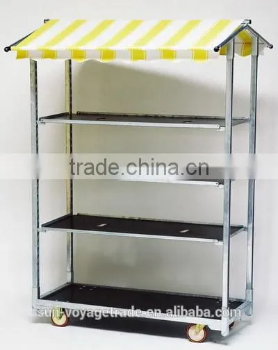 Metallic Display Garden Decorative Plant Rack photo-4