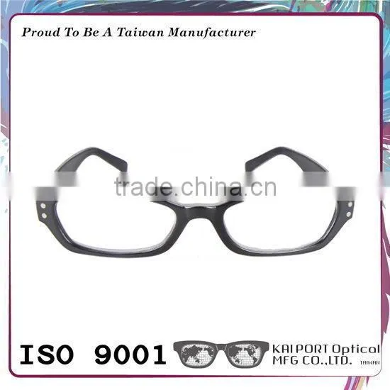 Color Combination and Silver Pins Decoration Eyeglasses photo-4