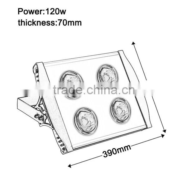 60W LED Tunnel Light CE/RoHS Energy Saving photo-5