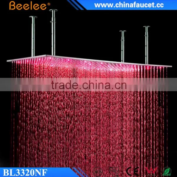 Online Shopping Bathroom Luxurious 20 Inch Rainfall Led Shower Head photo-2