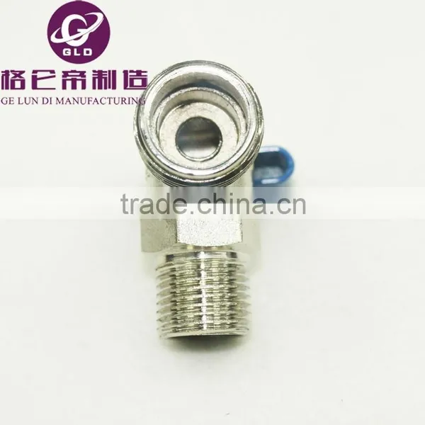 Factory Directly Supply Open Brass Washing Angle Ball Valve photo-3