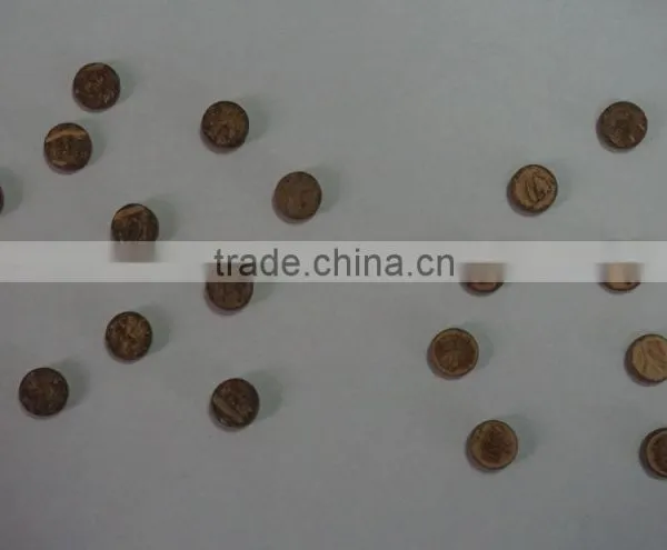 Coconut Shell Bead Form for Making Button photo-2
