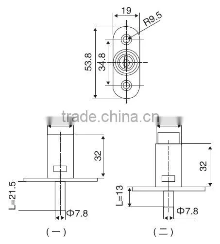 Top Quality Zinc Alloy Housing and Cylinder Cabinet Push Tubular Cam Lock photo-3