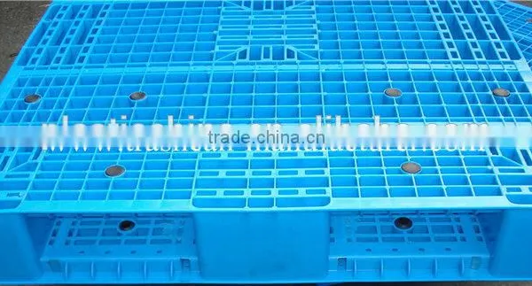 Industrial Double Side 4 Way Plastic Pallets With Sides photo-3