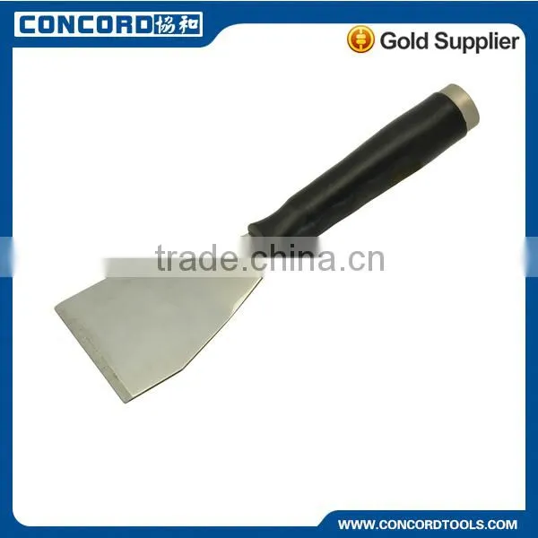 7'' Bended Stainless Steel Putty Knife With Plastic Handle, Japanese Scraper