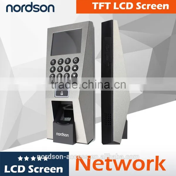 Easy to Use Metal Time Attendance Touch Screen for Biometric Fingerprint Access Control System photo-2