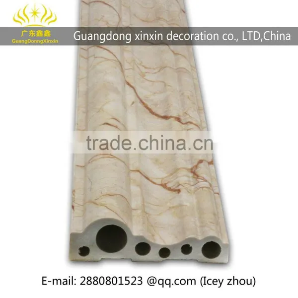 Decorative Imitation Marble Molding Stone Trim Moulding Line A-class Fire Retardant Decorative Lines photo-4