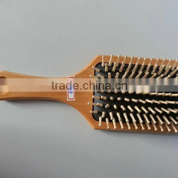 Professional Wooden Paddle Hair Brush