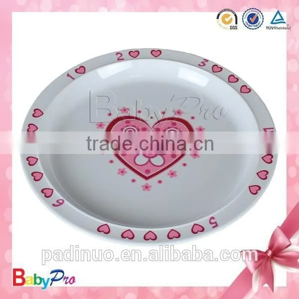 2015 Wholesales Custom Plastic Colorful Plastic Plate With Spoon photo-5