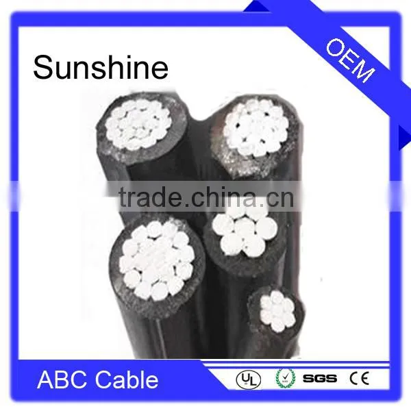 XLPE Insulation Aluminum Conductor ABC Twisted Cable photo-2