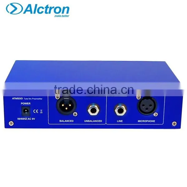 Alctron ATM500 Pro Tube Microphone/Instrument Preamplifier, Pro Mic/Line Preamplifier, Mic Preamp With 48V Phantom Power photo-5