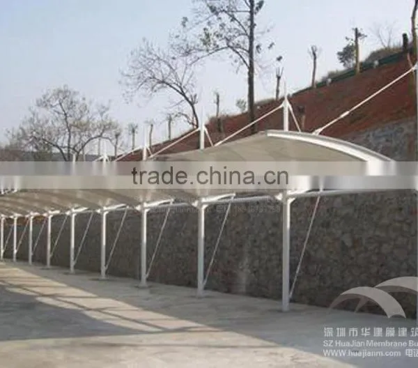 Modelling Diversity New Membrane Structure Parking Shed ETFE PTFE photo-2