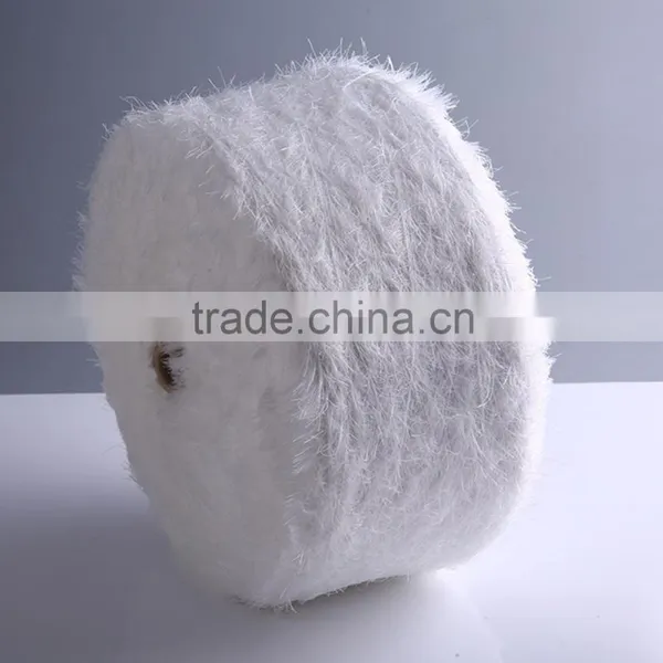 wenzhou kaiyuan wholesale knitting clothing accessories soft feather yarn