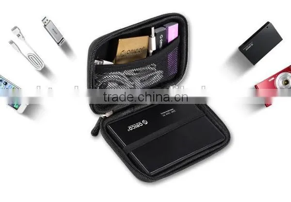 Portable Hard Disk Shockproof Zipper 2.5" HDD Hardcase Case Cover photo-2
