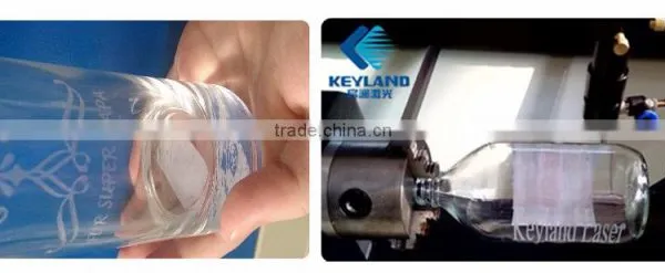 Keyland Wine Glass Bottle Lazer Engraving Machine photo-4