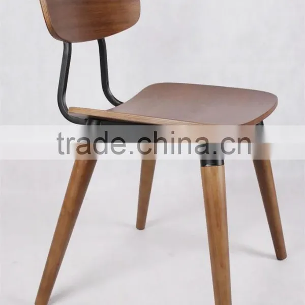 2016 New Design Restaurant Furniture Walnut/Ash Wood Dining Chair photo-2