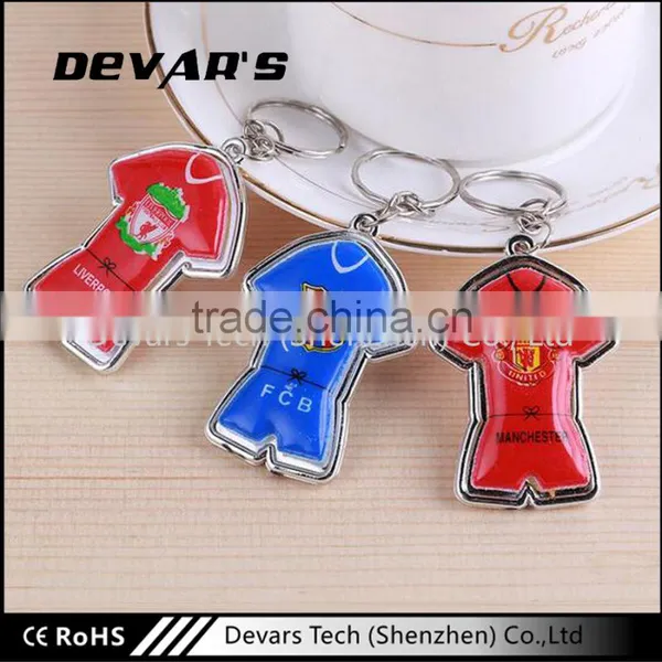 Top Level Specification Plastic Cute T-shirt Shaped Keychain photo-4