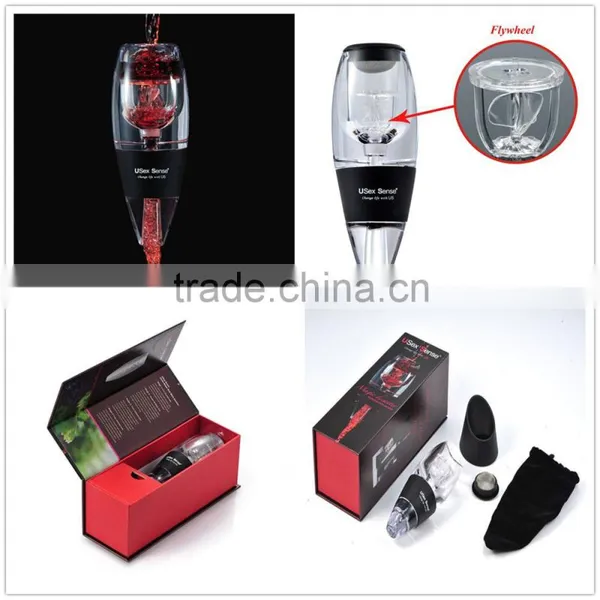 Magic Wine Aerated Decanter Series Classical Style Wine Decanter From Wine Decanter Manufacturer