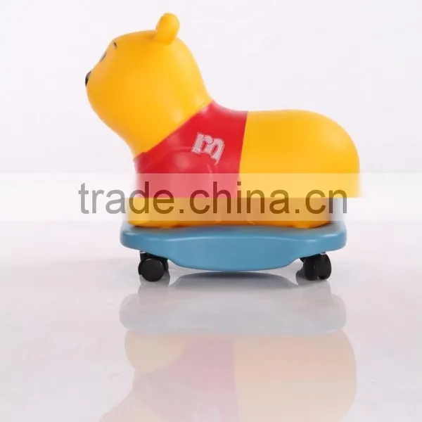 NEW 2015 4 in 1 Ride on Toy Soft Scooter Bear photo-2