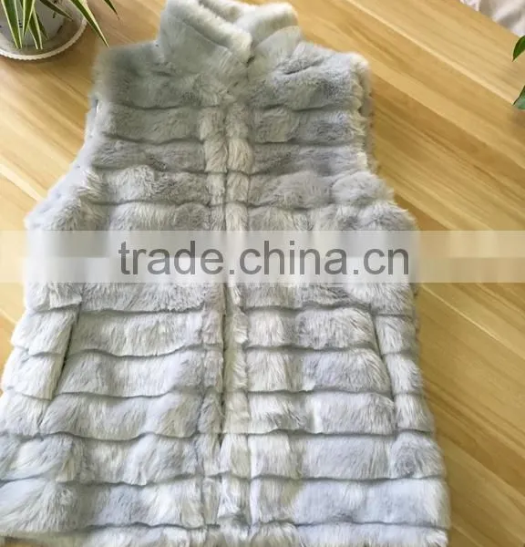 100% Polyester Fur Vest