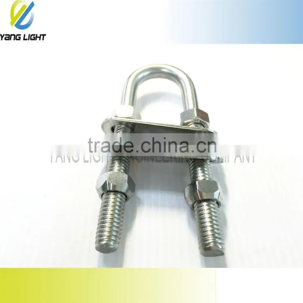 Made in Taiwan High Quality U Shaped Stainless Steel 304 Pipe Clamp photo-2