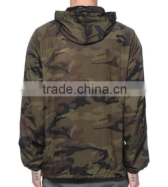 Coaches Jacket Hooded Windbreaker Jackets photo-2