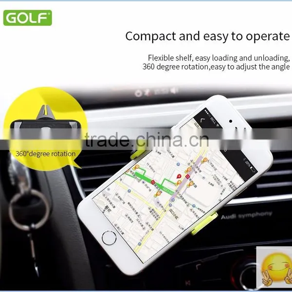 Universal Car Air Conditioning Vent Mout Portable Holder Air Outlet Car Charger Holder For IPhone 6S photo-5