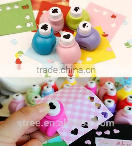 1 PCS Kids Craft DIY Scrapbooking Cards Making Paper Shaper Hole Punch Mini Cutter Cutter Tool