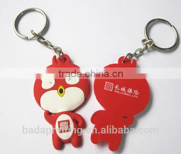 Custom 3d Soft Pvc Keychain / Soft Rubber Keychains / Free Design Wholesale Keychains From China Factory photo-5